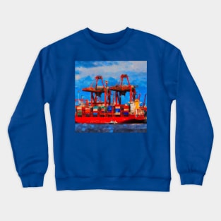 Container Ship Crewneck Sweatshirt